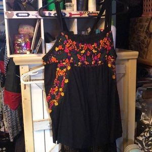 Lucky Brand Embroidered top